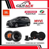 JBL Speaker Myvi Gen3 Plug and Play Speaker PNP Front Rear Door 6 inch Speaker PERODUA Myvi 2018 OEM