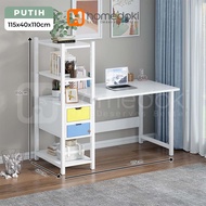 Homedoki Meja Belajar / Meja komputer / Meja Kerja / Meja Belajar Minimalis Kayu / Meja Kerja Murah