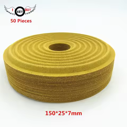 Wholesale 50 Pieces 150X25MM Subwoofer Woofer Spring Pad Bass Speaker Repair Spider Damper 150MM 25M