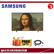 [ Delivered by Seller ] SAMSUNG 43" inch LS03B The Frame 4K Smart TV (2022) QA43LS03BAKXXM