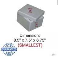 Z1 STYRO BOX / SMALLEST STYRO BOX / Z1 BOX / STYROFOAM / PORTABLE STYRO BOX / STYRO BOX / SMALLEST /