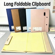Long Clipboard Folder Folding File Organizer Foam Clipboard Folder Writing Pad School Office