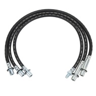 winnsg 3pcs Extended Brake Line Kit Rear Front Rubber Replacement for Hilux LN106R LN46 RN46 YN65R