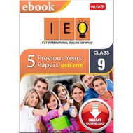 MTG IEO National English Olympiad 5 Previous Years' Papers (2015-2019) Class 9 + ANSWERS