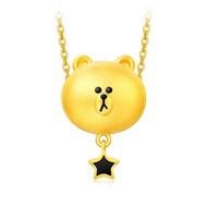 CHOW TAI FOOK LINE FRIENDS Collection 999 Pure Gold Charm - Brown R21423