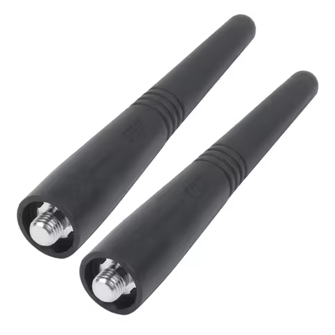 2Pcs 9Cm Length Antenna Short PMAE4003 Uhf Stubby Antenna 430-470 Mhz Range For Motorola Gp328 Gp340