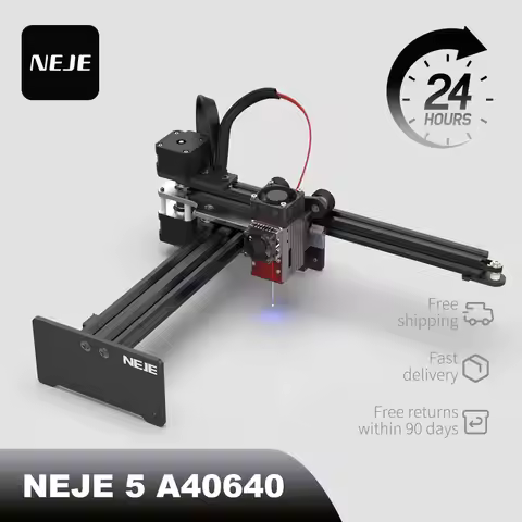 2025 Upgraded NEJE 5 A40640 Laser Engraving & Cutting Machine Wireless Protable Laser Engraver & Cut