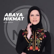 200324 Hikmat Fashion Abaya Warada Premium Outfit Gamis Wanita Muslim