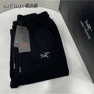Arcteryx Fashionable Classic Printed Men's and Women's Loose Soft Premium Cotton Pants Casual Sweatp