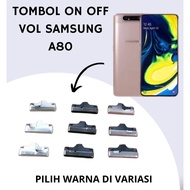 TOMBOL [LW] External Power On Off Volume Button Samsung galaxy A80 A805 On Off Volume Button Power B