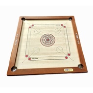 Go Green Carrom Board(Solid Wood).