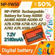 2160mAh NP-FW50 NPFW50 Rechargeable Battery for Sony A6000 A6400 A6500 A6300 A7 A7II A7RII A7SII A7S