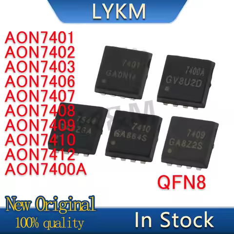 10/PCS New Original AON7401 AON7402 AON7403 AON7406 AON7407 AON7408 AON7409 AON7410 AON7412 AON7400A