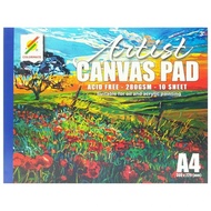 Colormate - Canvas Drawing Pad A3 280gsm Canvas Pad CANVAS3