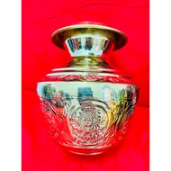 Brass Astalakshmi Kudam Thick 7 inch