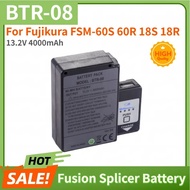 13.2V 4000mAh BTR-08 High Quality Battery for Fujikura FSM-60S 60R 18S 18R Fusion Splicer Brand New 