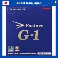 Nittaku Fastarc G-1 Table Tennis Rubber – Inverted Tension Type, High Spin & Power
