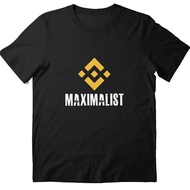 T-Shirt BNB Binance Maximalist Cotton Combad short sleeve short sleeve Shirt