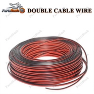 Double cable wire size gauge 22 motor motorcycle wire (665 Grams)1 ROLL