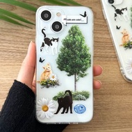 iPhone Galaxy Cat 防摔防刮透明手機殼