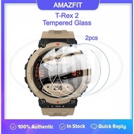 &lt; 2pcs &gt; Amazfit T-Rex 2 / T Rex 2 Screen Protector HD Tempered Glass