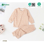 Dokma (8-14.2kg) Children's Long-Sleeved Shirt Set DT838 Baby Long-Sleeve Clothes (6-36M)