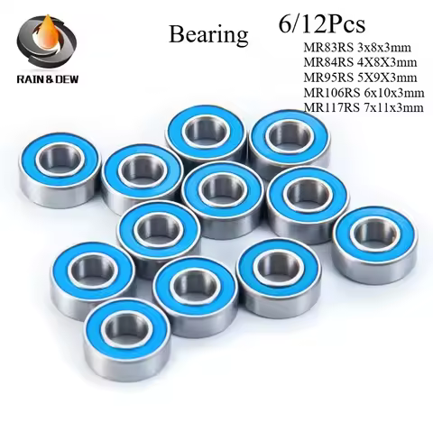 MR84RS Blue Bearing 4X8X3mm ABEC-7 Hobby Electric RC Car Truck MR83RS MR95RS MR106RS MR117RS Ball Be