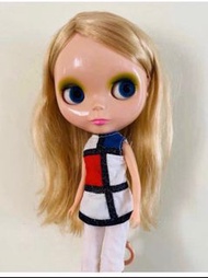 收藏級 Petite Blythe 再版 2001 Blythe BL-1 Mondrain YSL限定 蒙特蘭 小布娃娃
