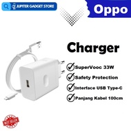 Oppo SuperVooc 33w Charger with USB-C Cable