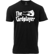 Men's cotton T-shirt The Cardplayer | Funny Poker Euchre Playing Card Gambling Gambler Player Joke T