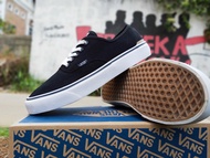 SEPATU TERLARIS VANS23_AUTHENTIC FULL BLACK HITAM POLOS WHITE PUTIH OLD SCOLL ERA SK8 PREMIUM BNIB I
