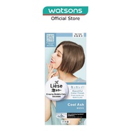 LIESE Creamy Bubble Color Cool Ash (Diy Foam Hair Color With Salon Inspired Colors + Treatment Pack Included) 108Ml