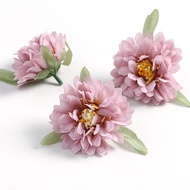 1pc 6.5cm Peony Rose Artificial Flower Head for Home Wedding Cake Garden Decoration DIY Bride Wreath
