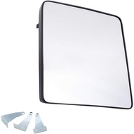 Mirror Glass with Base for 2008-2016 F-250 Super Duty 2008-2016 F-350 Super Duty 7C3Z17K707G Left