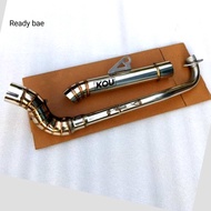 Exhaust muffler pipe full system exhaust kou modenas ct100 ct110 ct115 gt128 wave dash 110 125 ex5 d