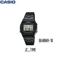 CASIO Vintage B640WB-1A Unisex Digital Classic Black Stainless Steel Casual Watch 100% Authentic.B64