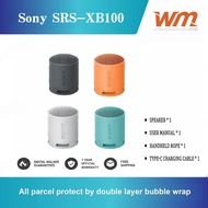 【Ready Stock MY】Sony SRS-XB100 Portable Bluetooth Speaker | EXTRA BASS, IP67 Waterproof, 16H Battery