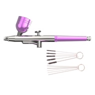 AGBBG Xách tay hành động duy nhất Airbrush 0.3mm vòi phun phun Airbrush bút cho mô hình bánh móng ta