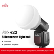 Biglady Flash Diffuser Dome Collapsible AK-R22 Silicone Soft Light For V1 Series Flashes AD100PRO AD
