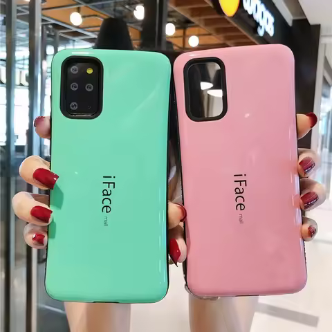 For Samsung Galaxy Note 10 Plus Case IFace Classic Smooth Glossy Luxury Back Cover Coque for Samsung