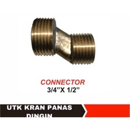 34x12 Hot and Cold Faucet Connection