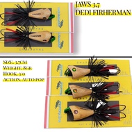 JAWS DEDI FISHERMAN 3.7cm. Lead casting cork. lure casting