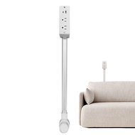 Electrical Outlet Extender Adjustable Socket Extender Multi Plug Outlet Suitable for behind sofa des