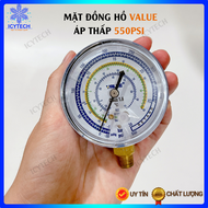 Mặt đồng hồ nạp gas Value áp thấp - áp cao (Hàng chính hãng Value) - ICYTECH