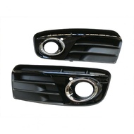 L/R Front Bumper Fog Lamp Grille Grill Modified Parts 8R0807681M 8R0807682J for Audi Q5 13-16