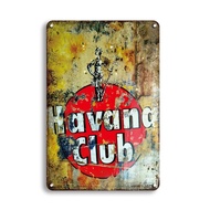 Ricard Beer Metal Tin Sign Vintage Havana Club Poster Metal Signs Antique Irish Pub Bar Cafeteria Ki