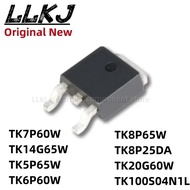 1-5PCS TK7P60W TK14G65W TK5P65W TK6P60W TK8P65W TK8P25DA TK20G60W TK100S04N1L TO252 MOS Fet Field Ef