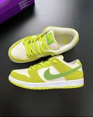 👑Nike SB Dunk Low Pro “Sour Apple” 潮流復古休閒板鞋 米綠 青蘋果#男女同款