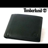 ◎原廠正品Timberland黑色小牛皮附可拆證件套皮夾禮盒◎可放Wave感應卡(附提袋)