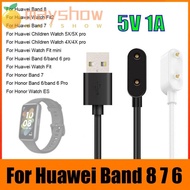 MAYSHOW 2PCS 100cm Quick Charger Portable Replacement Watch Accessories Fast Charging Cord Station for Huawei Band 8 7 6 NFC